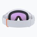 Ски очила POC Zonula Race hydrogen white/zink orange/partly blue 4