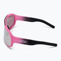 Очила за велосипеди POC Aspire pink/uranium black translucent/clarity road gold 4