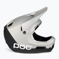 Велосипедна каска POC Coron Air MIPS argentite silver/uranium black matt 3