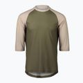 Мъжко колоездачно трико POC MTB Pure 3/4 epidote green/light sandstone beige