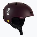 Ски каска POC Fornix MIPS garnet red matt 4
