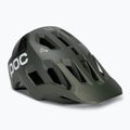 Велосипедна каска POC Kortal Race MIPS epidote green/uranium black metallic/matt