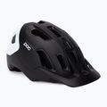 Велосипедна каска POC Axion Race MIPS uranium black matt/hydrogen white