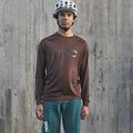 Мъжки колоездачен анцуг с дълъг ръкав POC Reform Enduro Jersey axinite brown 5