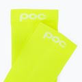 Чорапи за колоездене POC Fluo Sock Mid флуоресцентно жълто/зелено 3