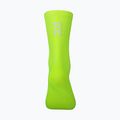 Чорапи за колоездене POC Fluo Sock Mid флуоресцентно жълто/зелено 6