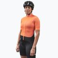 Дамско колоездачно трико POC Essential Road zink orange 5