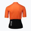 Дамско колоездачно трико POC Essential Road zink orange 7