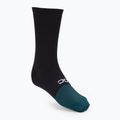 Чорапи за колоездене POC Flair Mid uranium black/dioptase blue