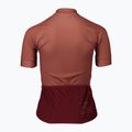 Дамско колоездачно трико POC Essential Road Logo himalayan salt/garnet red 6