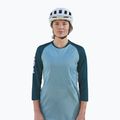 Дамско колоездачно трико POC MTB Pure 3/4 lt dioptase blue/dioptase blue