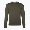 Мъжки суитшърт за трекинг Pinewood Varnamo Crewneck Плетено зелено mel