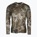 Мъжки термо суитшърт Pinewood Abisko Merino Base Layer Half Zip d.mossgreen 3