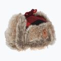 Зимна шапка Pinewood Classic Checked Fur red / black 3