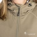 Дамски потник за трекинг Pinewood Finnveden Hoodie mid khaki 6