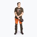 Мъжки панталони с мембрана Pinewood Abisko b.orange/mossgreen 2
