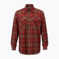 Мъжка риза Pinewood Härjedalen terracotta/green 7