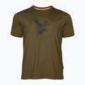 Мъжка тениска Pinewood Moose olive 4