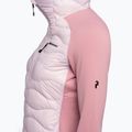 Дамско яке Peak Performance Helium Down Hybrid Hood Jacket Pink G77848130 4