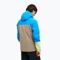 Мъжко яке Peak Performance Trail Hipe Shell брилянтно синьо/бежово/ слънчево 2