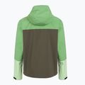 Мъжко дъждобранно яке Peak Performance Trail Hipe Shell с мента/борова игличка/зелено 2