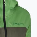 Дамско яке Peak Performance Trail Hipe Shell Peppermint/pine needle/vivid rain jacket 3
