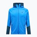 Мъжки суитшърт Peak Performance Rider Essentials Zip Hood Azure Ascent/Mountain Lake