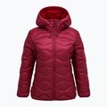 Дамско пухено яке Peak Performance Helium Down Hood vertical zenith/tech burgundy 5