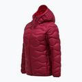 Дамско пухено яке Peak Performance Helium Down Hood vertical zenith/tech burgundy 7