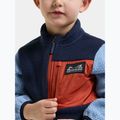Детски поларен суитшърт Didriksons Anten 2 Fz winter blue 8