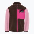 Детски поларен суитшърт Didriksons Antenna 2 Fz oyster pink