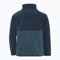 Детски поларен суитшърт Didriksons Monte 6 Half Button mountain blue 2