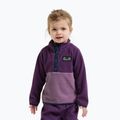 Детски поларен суитшърт Didriksons Monte 6 Half Button northern purple 3