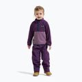 Детски поларен суитшърт Didriksons Monte 6 Half Button northern purple 4