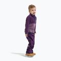 Детски поларен суитшърт Didriksons Monte 6 Half Button northern purple 5