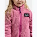 Детски поларен суитшърт Didriksons Gibbsc 2 Fz heather pink/cactus pink 7