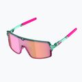 Слънчеви очила Tripoint 008 Lake Prespa Small X crystal neon turquoise/brown/pink multi 3
