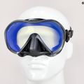 Маска за гмуркане Tusa Zeense Pro сиво-синя M1010S 8