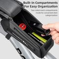 Чанта за велосипедна рамка Rockbros 30120064 Bike Tube Bag 1,7 l black 3