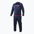Детски спортен костюм CCM Locker Suit JR navy 2