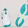 Дамски обувки за тенис Mizuno Break Shot 3 AC white and green 61GA212623 14