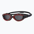 Zoggs Predator Flex Polarised червени/ черни/ димни поляризирани очила за плуване