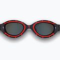Zoggs Predator Flex Polarised червени/ черни/ димни поляризирани очила за плуване 2