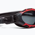 Zoggs Predator Flex Polarised червени/ черни/ димни поляризирани очила за плуване 5