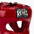 Боксьорска каска Cleto Reyes With Pointed Face Nylon Bar red 4