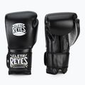 Боксови ръкавици Cleto Reyes Velcro Sparring black silver