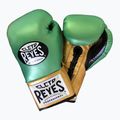 Боксови ръкавици Cleto Reyes High Precision Training Leather green/gold wbc