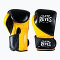 Боксови ръкавици Cleto Reyes High Precision Training Leather black/yellow