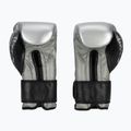 Боксови ръкавици Cleto Reyes Velcro Sparring silver/black 3
