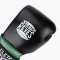 Боксови ръкавици Cleto Reyes Velcro Sparring green metallic/black 4